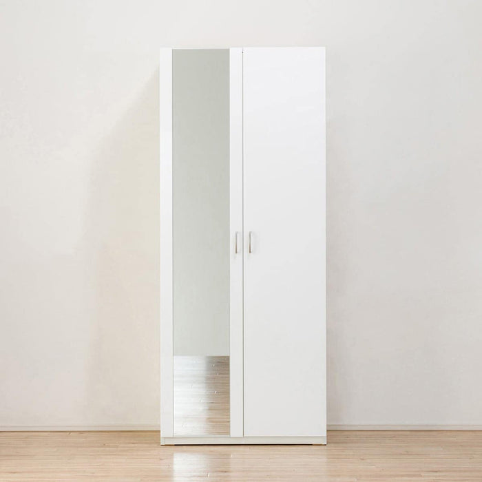 MIRROR WARDROBE PORTE-T 80MW WH