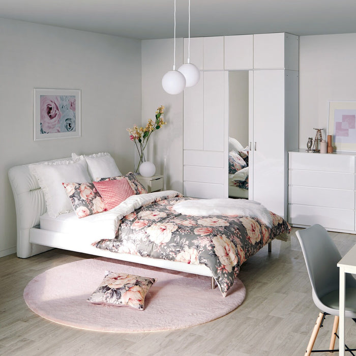 MIRROR WARDROBE PORTE-T 80MW WH