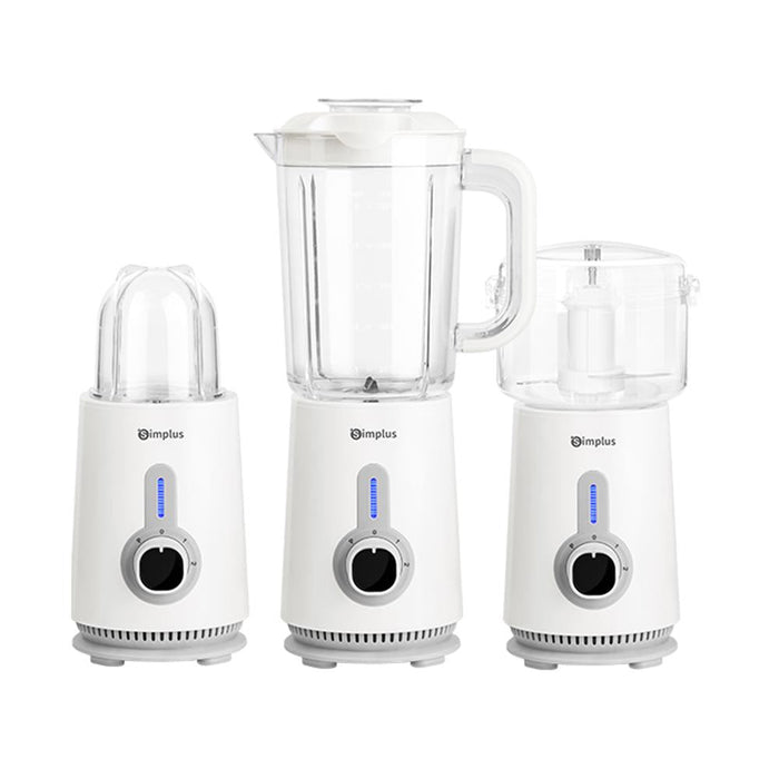 3-IN-1 FOOD PROCESSOR 005 380W 1.25L WHITE