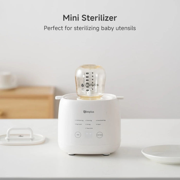 EGG COOKER 006 700ML W/STEAM WH