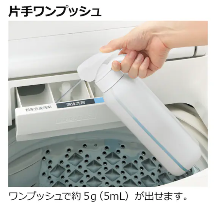 MAGNET LIQUID DETERGENT BOTTLE WH
