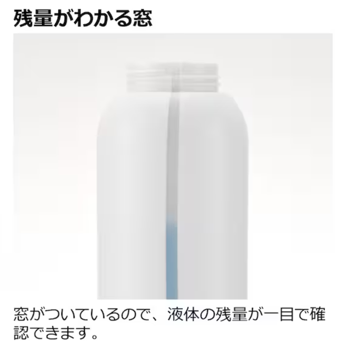 MAGNET LIQUID DETERGENT BOTTLE WH