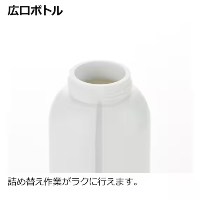 MAGNET LIQUID DETERGENT BOTTLE WH