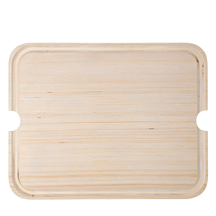 NON-SLIP WOOD TRAY FOR  STEEL WAGON TROLLEY S GF-14037
