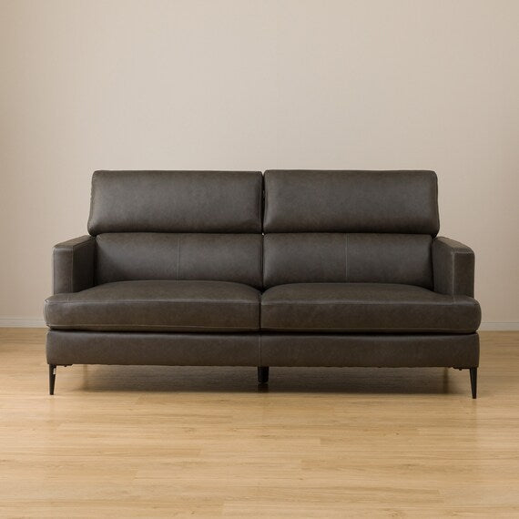 3P Sofa Satherla Leather C2 DGY