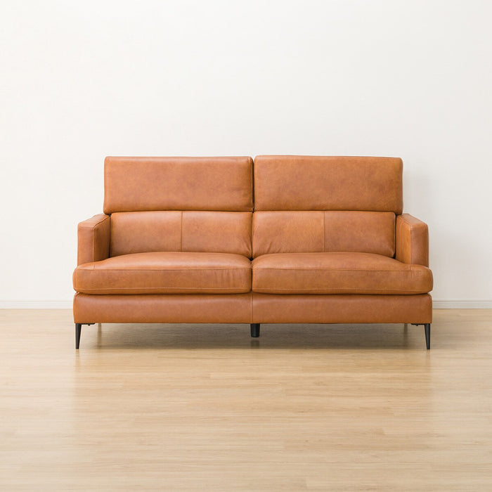 3P SOFA SATHERLA LEATHER-C2 BR