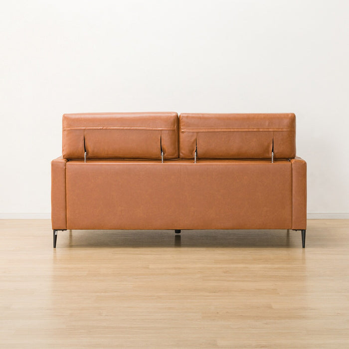 3P SOFA SATHERLA LEATHER-C2 BR