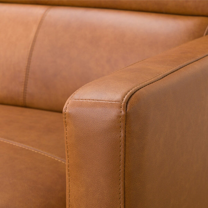 3P SOFA SATHERLA LEATHER-C2 BR