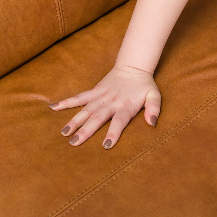 3P SOFA SATHERLA LEATHER-C2 BR