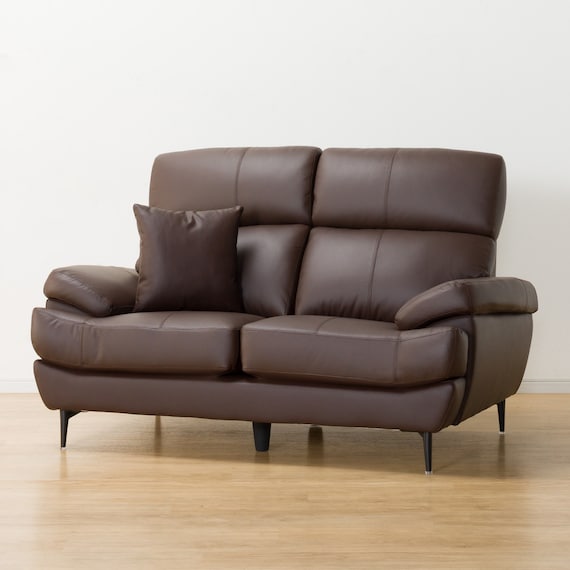 3 Seater Sofa A16 Leather DBR