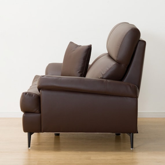 3 Seater Sofa A16 Leather DBR