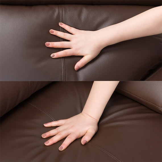 3 Seater Sofa A16 Leather DBR