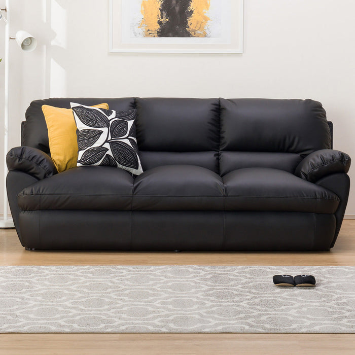 3 Seat Sofa N-Shield Vite 3 KD BK