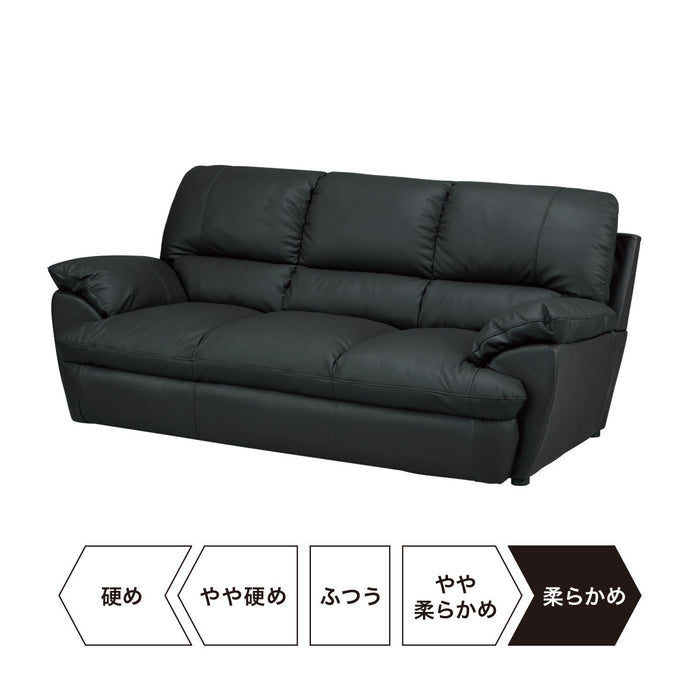 3 Seat Sofa N-Shield Vite 3 KD BK