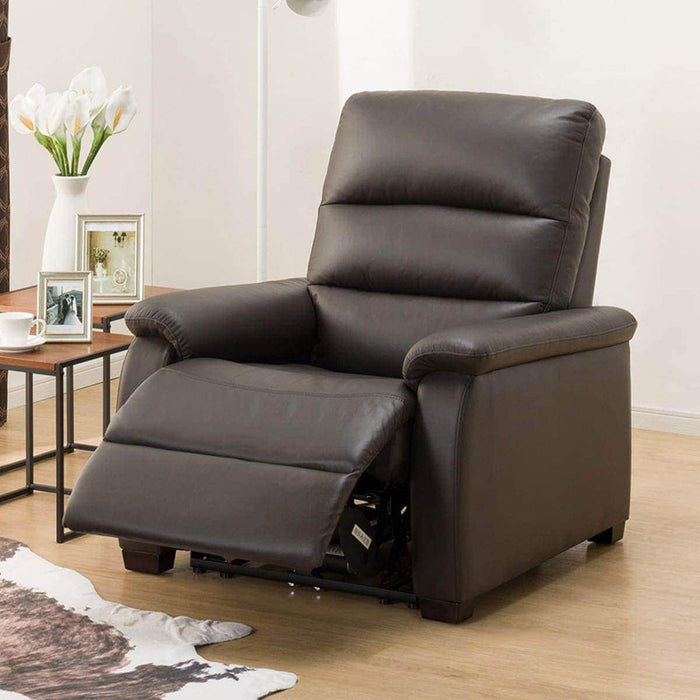 1P Electric Sofa N-Believa DBR 2-SZN116 Leather