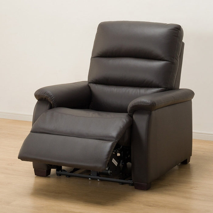 1P Electric Sofa N-Believa DBR 2-SZN116 Leather