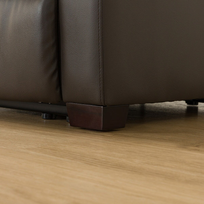 1P Electric Sofa N-Believa DBR 2-SZN116 Leather