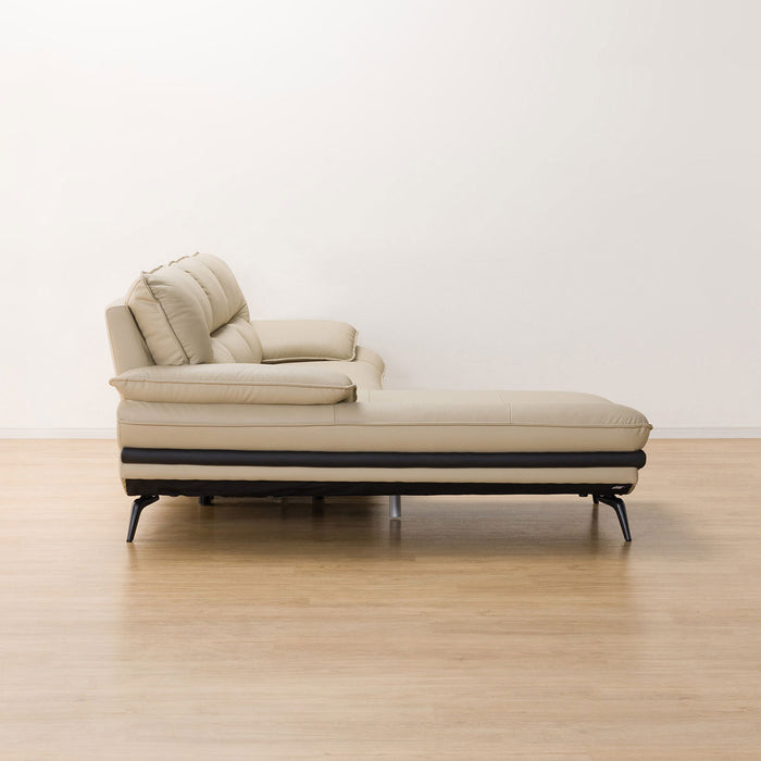 CORNER SOFA LOZO KD BE LEATHER RC