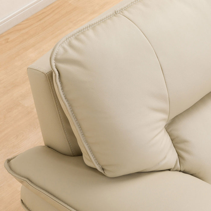 CORNER SOFA LOZO KD BE LEATHER RC