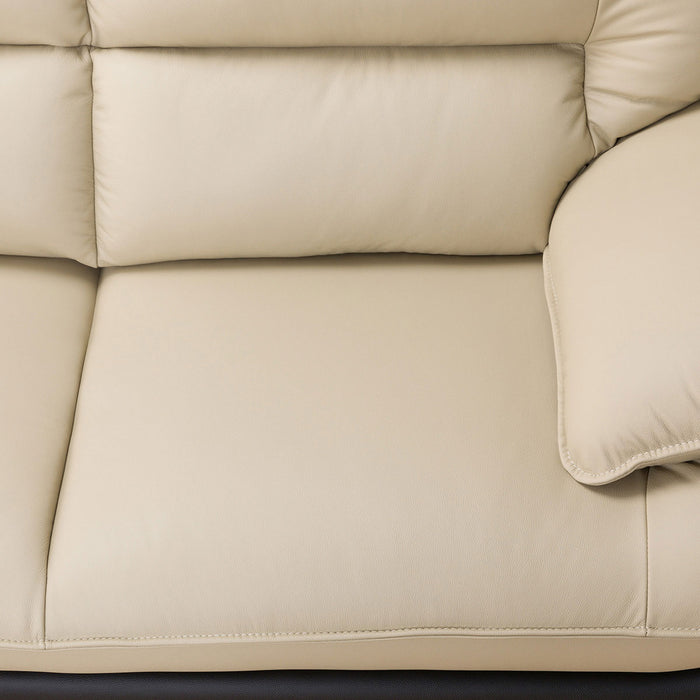 CORNER SOFA LOZO KD BE LEATHER RC