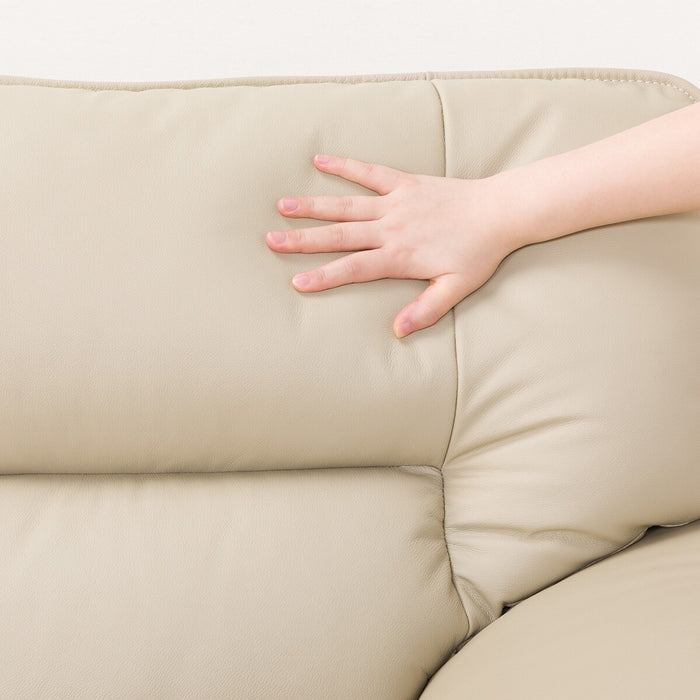 CORNER SOFA LOZO KD BE LEATHER RC