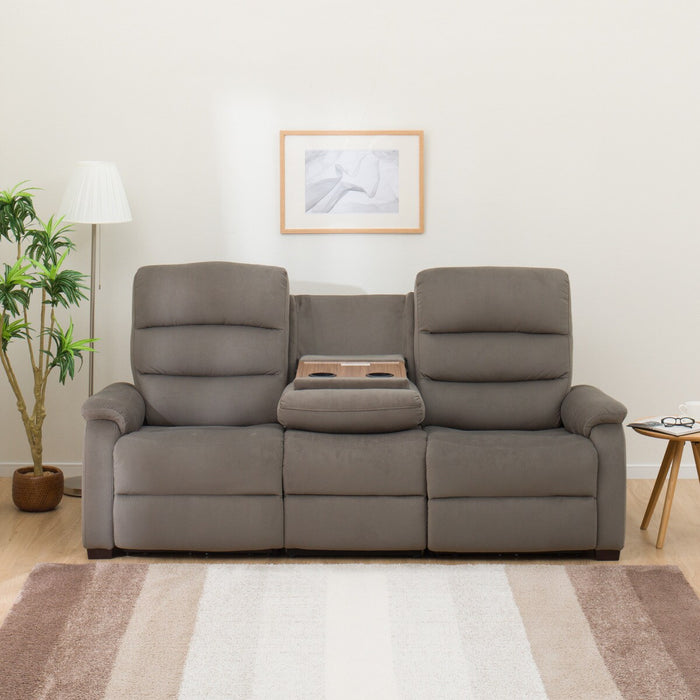 3P Electric Sofa N-Believa Microfiber GY