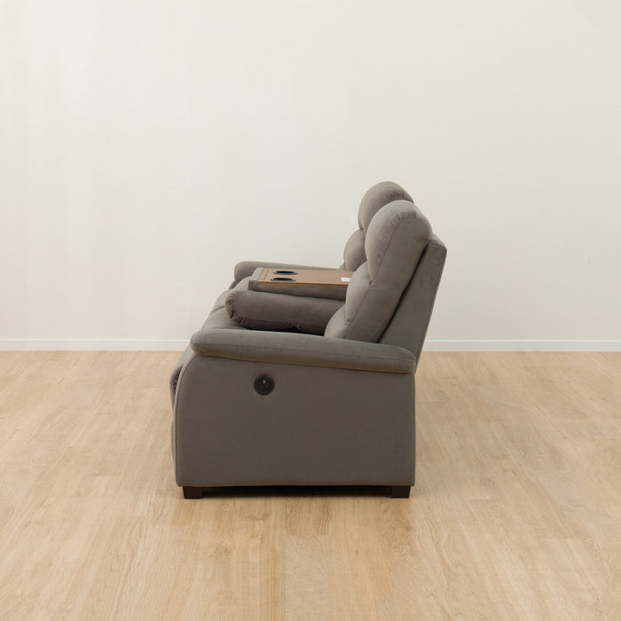 3P Electric Sofa N-Believa Microfiber GY