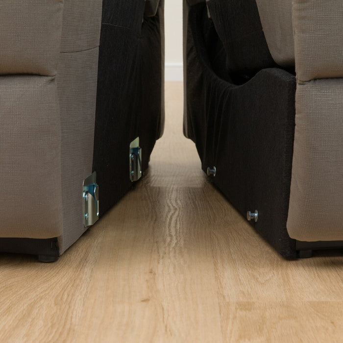 3P Electric Sofa N-Believa Microfiber GY
