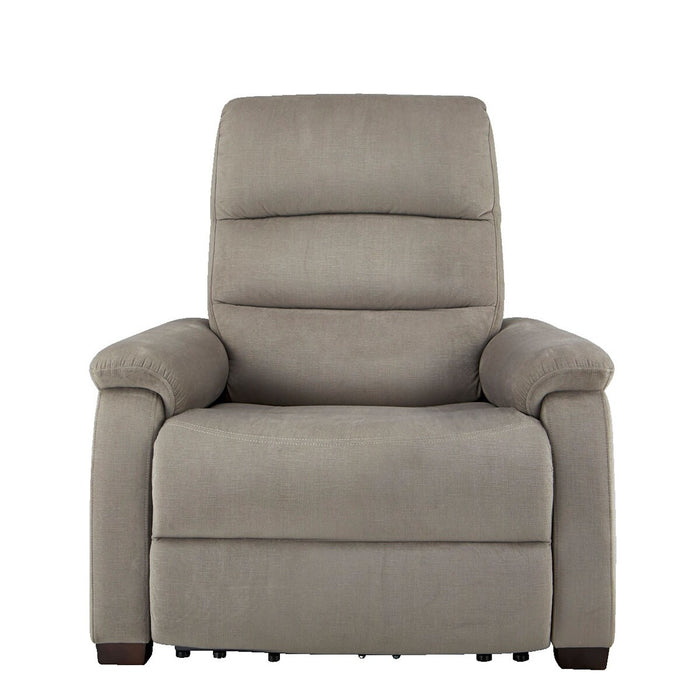 1P ELECTRIC SOFA N-BELIEVA MICROFIBER GY