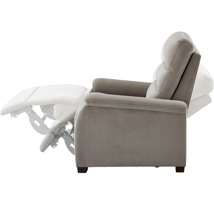 1P ELECTRIC SOFA N-BELIEVA MICROFIBER GY