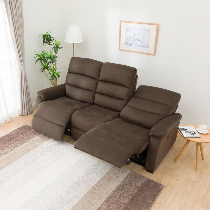 3P ELECTRIC SOFA N-BELIEVA MICROFIBER DBR
