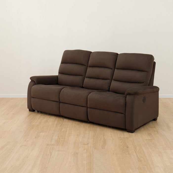 3P ELECTRIC SOFA N-BELIEVA MICROFIBER DBR