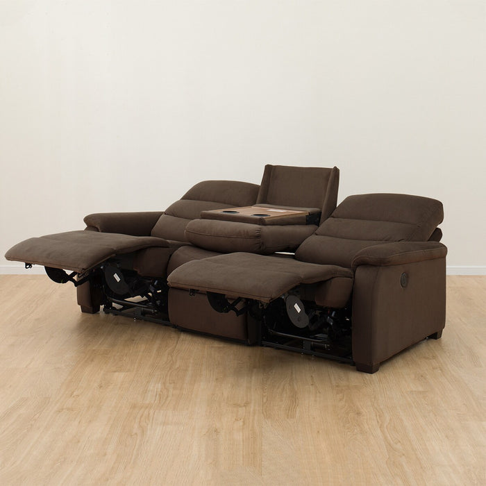 3P ELECTRIC SOFA N-BELIEVA MICROFIBER DBR