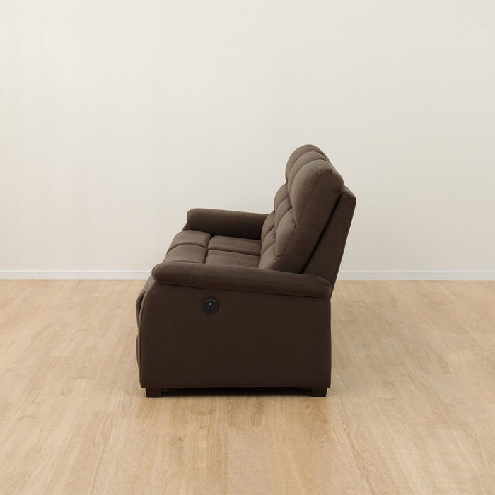 3P ELECTRIC SOFA N-BELIEVA MICROFIBER DBR
