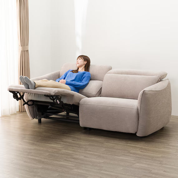 WIDE3P 2 MOTOR ELECTRIC RECLINER SOFA LE09 LGY