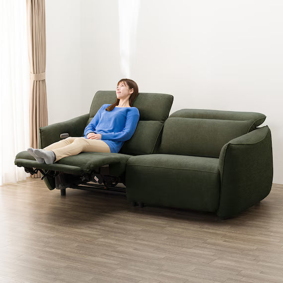 WIDE3P 2 MOTOR ELECTRIC RECLINER SOFA LE09 YGR