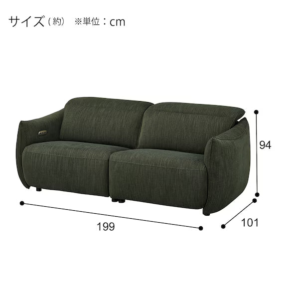 3P 2 MOTOR ELECTRIC RECLINER SOFA LE09 YGR