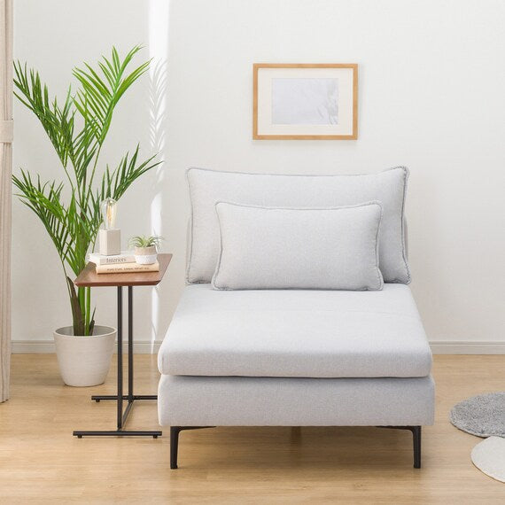 MS01 CHAISE LONG ARMLESS N-SHIELD FB AQ-LGY