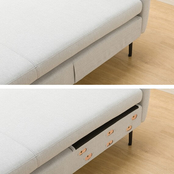 MS01 CHAISE LONG ARMLESS N-SHIELD FB AQ-LGY