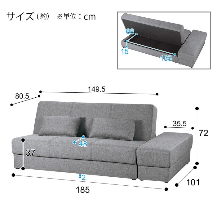 Containable Sofabed Mobel 4 GY