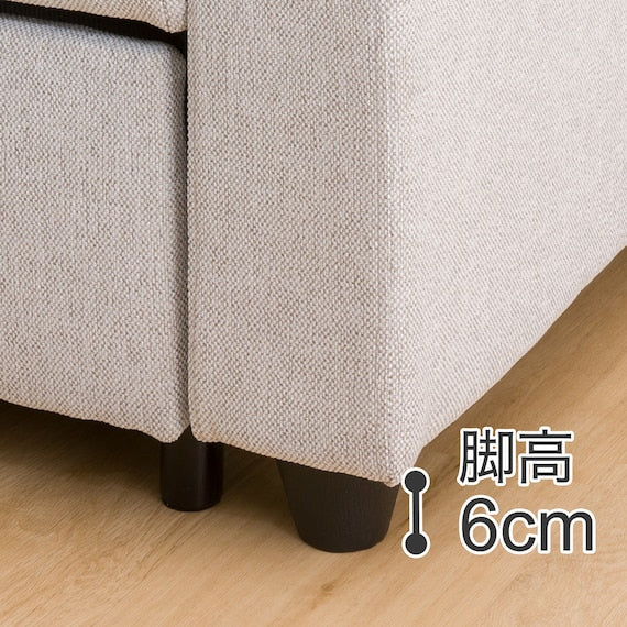 CORNER SOFABED NOARK2 GY