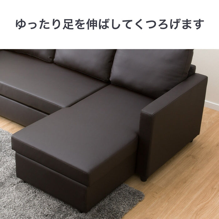 COUCH SOFABED N-SHIELD NOARK 2 DBR