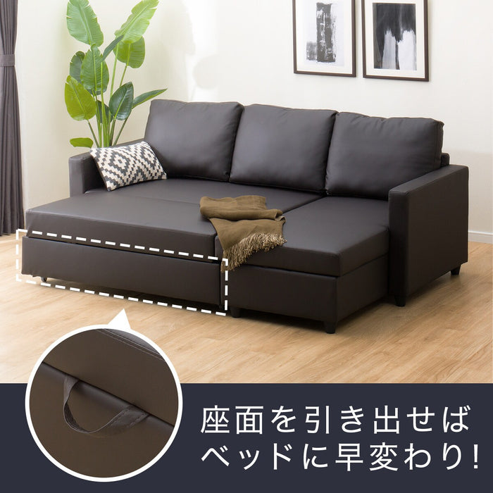 COUCH SOFABED N-SHIELD NOARK 2 DBR