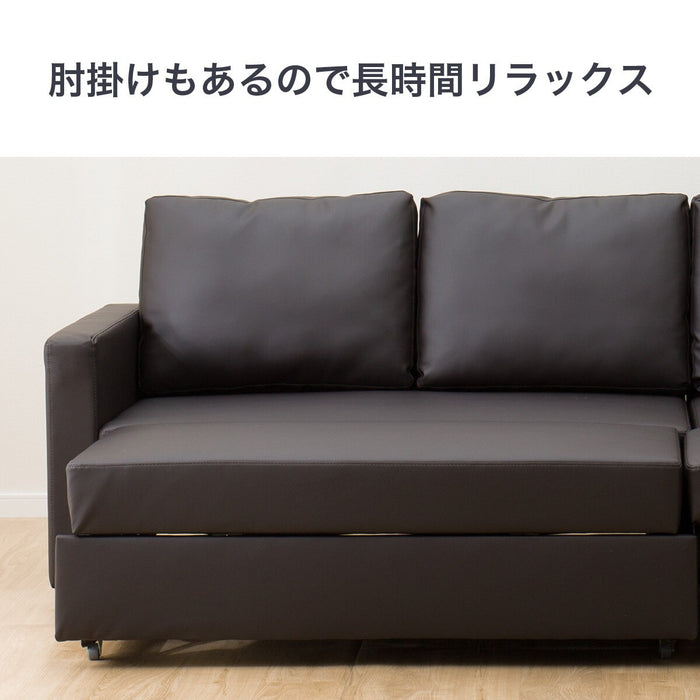 COUCH SOFABED N-SHIELD NOARK 2 DBR