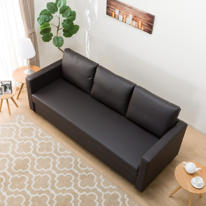 3P SOFABED N-SHIELD NOARK 2S DBR