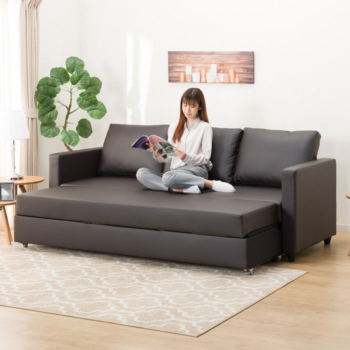 3P SOFABED N-SHIELD NOARK 2S DBR
