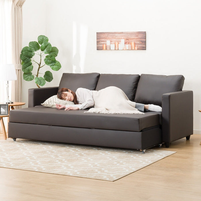 3P SOFABED N-SHIELD NOARK 2S DBR