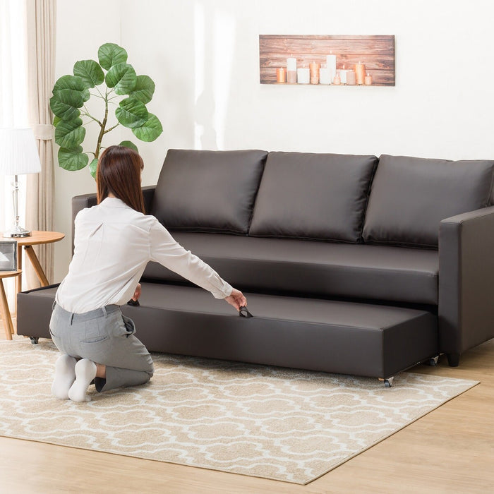 3P SOFABED N-SHIELD NOARK 2S DBR