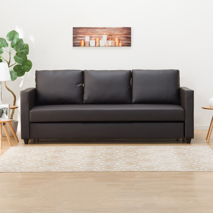 3P SOFABED N-SHIELD NOARK 2S DBR