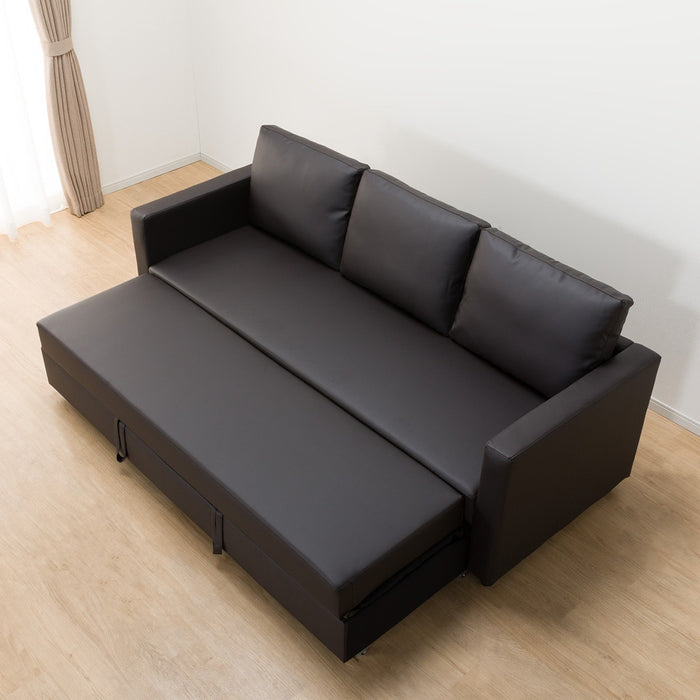 3P SOFABED N-SHIELD NOARK 2S DBR